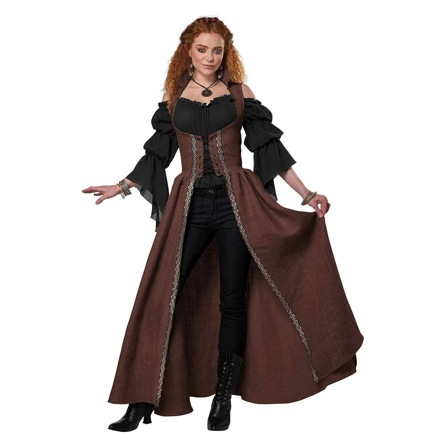 Medieval Overdress Adult Womens Costume | L/XL
