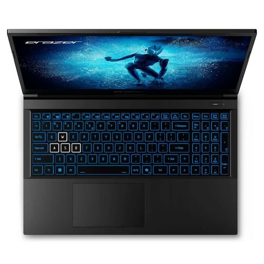 Gaming Laptop - ERAZER - Deputy P60i - 15.6 FHD 144Hz - Core i5-12450H - 16GB RAM - 512GB SSD - RTX 4060 - AZERTY - Delivered without Windows