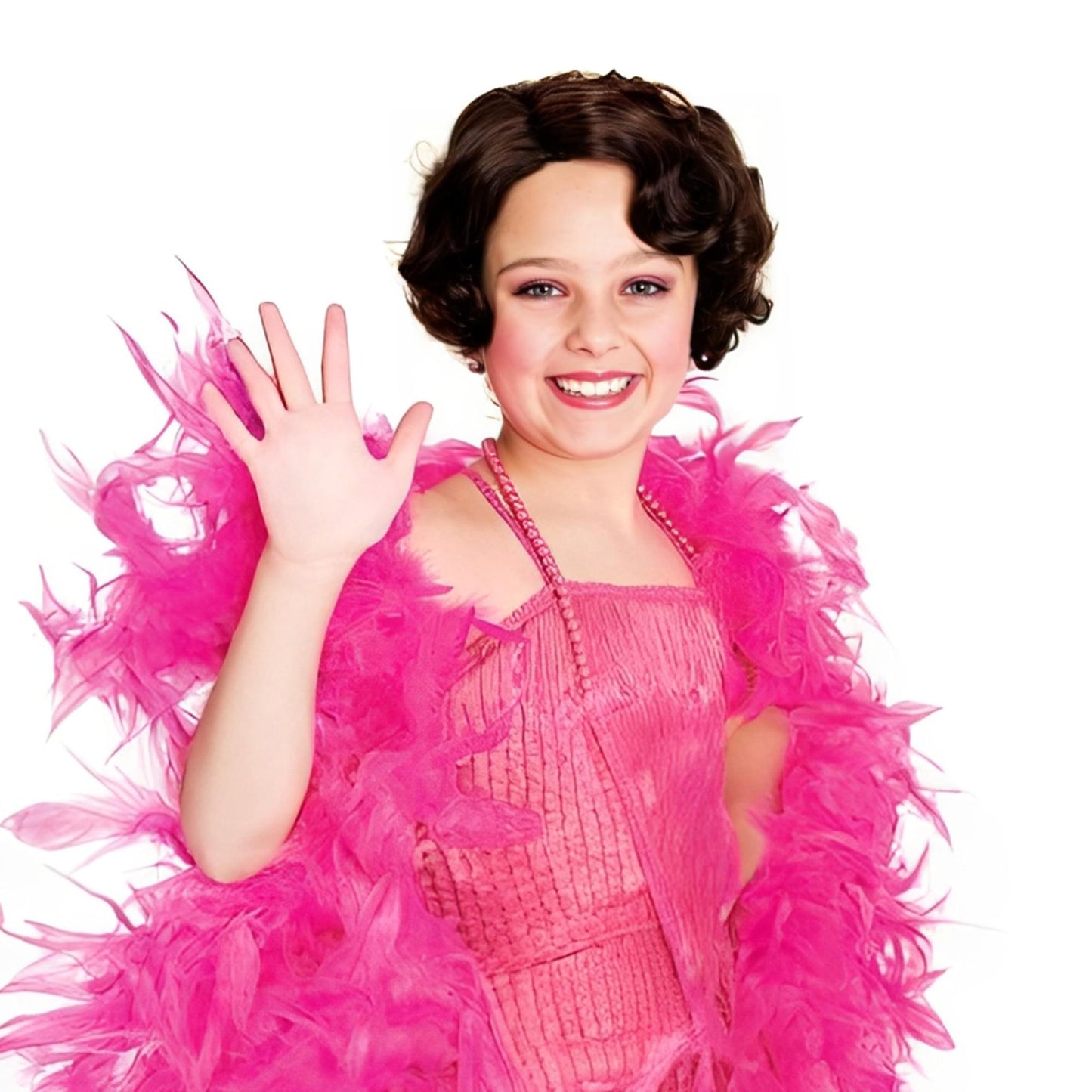 20'S Flapper Child Costume Wig One Size