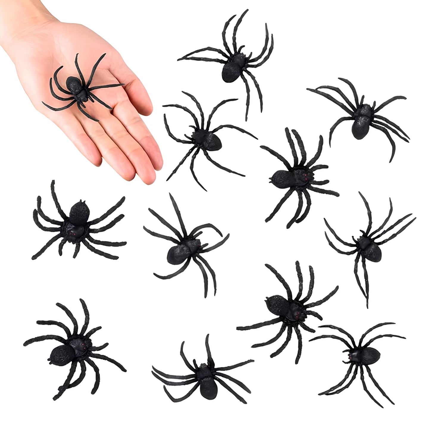 Spiders Halloween Decoration | Bag Of 12