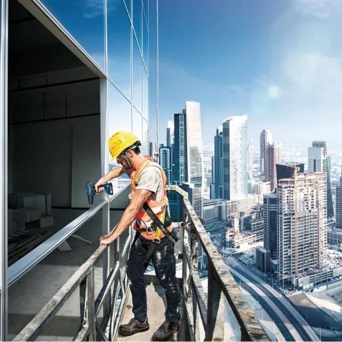 Percussion drill Bosch Professional GSB 18V- 21 + 2 batteries 2.0Ah + Gal 1820 LC charger