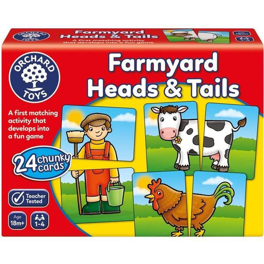 ORCHARD Farmyard Pairs Game - For children aged 18 months and over - Board game - Mixed - Memory
