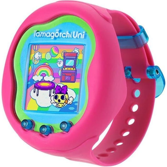 Bandai  Tamagotchi Uni  Tamagotchi connected with watch bracelet  Virtual pet  Pink model  43351