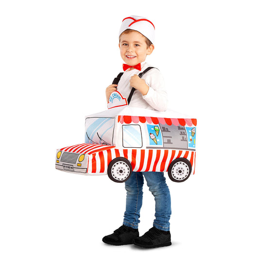 Ride-On Ice Cream Truck Child Costume | One Size