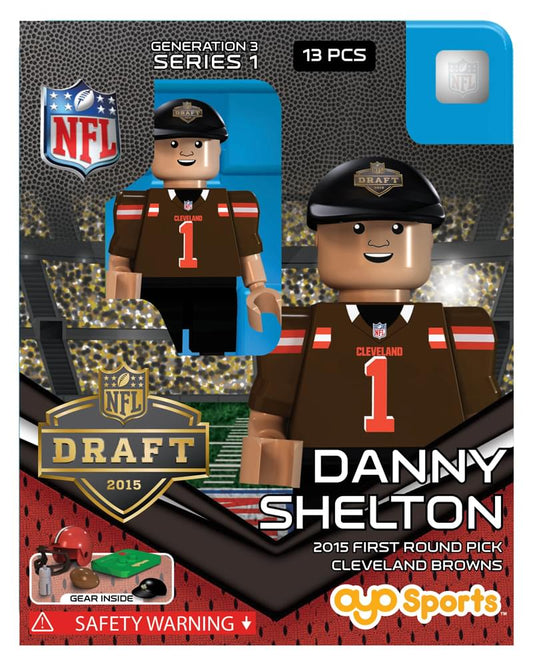 OYO Sports NFL Cleveland Browns 2015 Draft Danny Shelton G3 Mini Figure