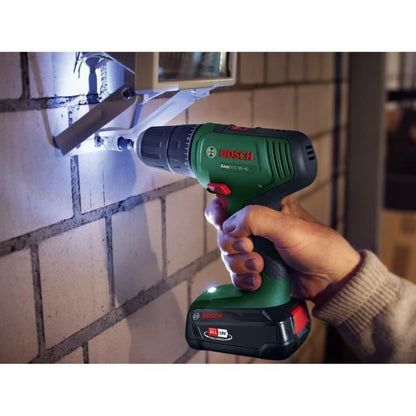Bosch - Universaldrill 18 (delivered with 2 1.5 Ah batteries, Systemebox, 241 accessories) - PowerForall