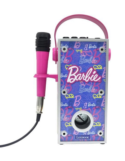 Barbie Powerful Light-Up Bluetooth Speaker with Mic