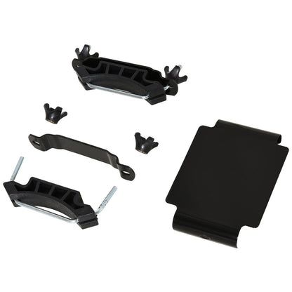 HOMCOM Dachgepäckträger Auto Dachkorb aus Metall 162x99x16cm Universal Gepäckträger Dachträger Tragfähigkeit von 100 kg Gepäckkorb für Camping, Grillen, Autoreisen Schwarz