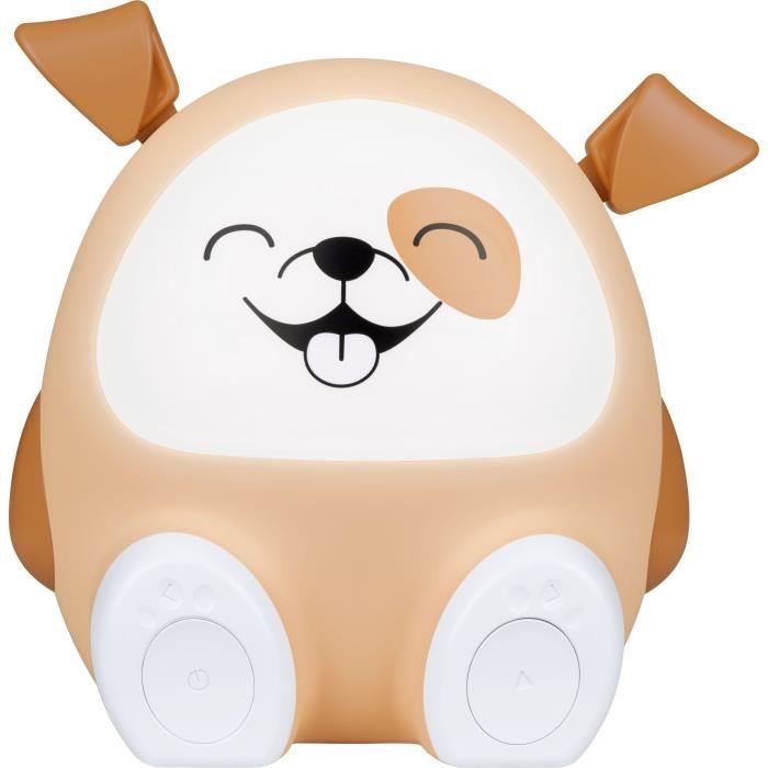 Light speaker & night light - BIGBEN - Dog - Bluetooth 5.0, 15W, Adjustable night light, Timer, USB-C battery