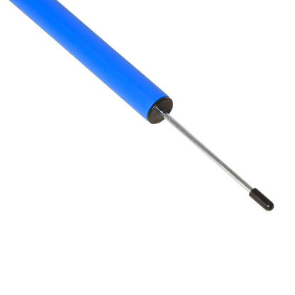 PawHut Agility-Übungs-Set Slalom-Hürden-Tunnel Hundesport Trainingsplatz PE+Polyester Blau+Gelb