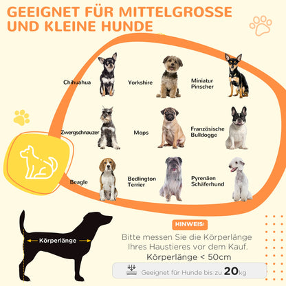 PawHut Hundekäfig Hundebox Hundetransportbox, 2 Türen, verriegelbar, Stahlgitter, 80 cm x 50 cm x 56,5 cm, Schwarz