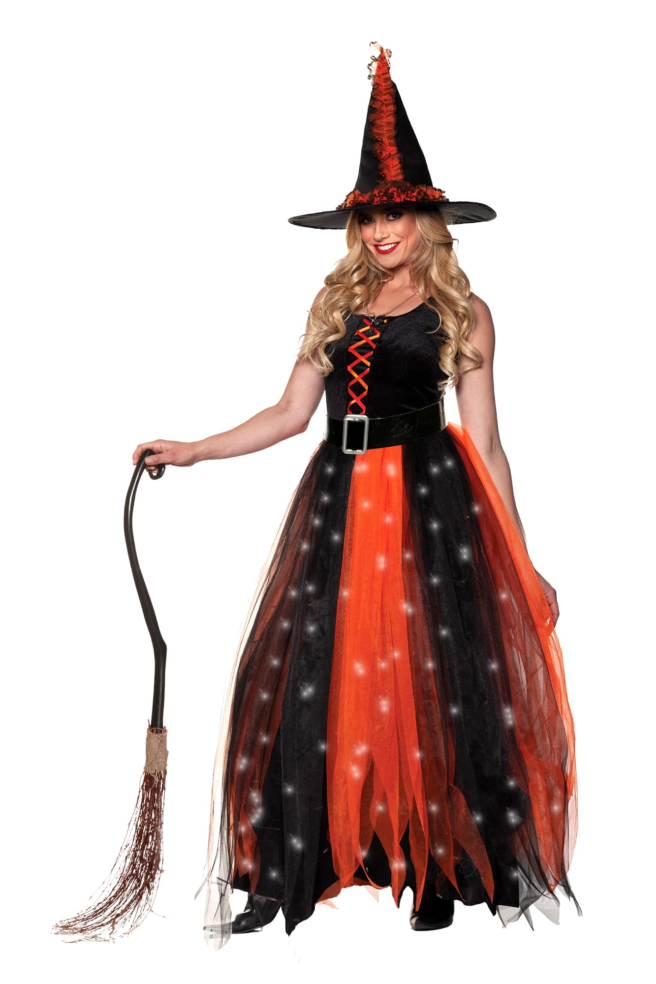 Hocus Pocus Light-Up Witch Adult Costume | X-Small