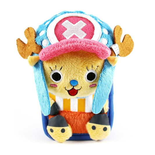 One Piece Plush Phone Case Chopper (Kyun Version, Open Mouth)