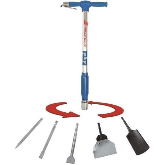 SCHEPPACH BECHE PNEUMATIC TOOL 5 IN 1 - AERO 2 SPADE