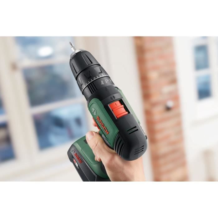 Wireless percussion drill Bosch-Universalimppact 18 (delivered with 2 18V-5.5Ah batteries + charger + transport box)