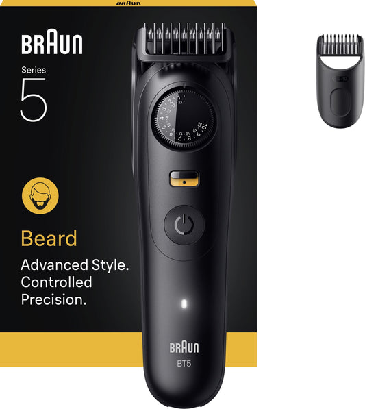 Electric Shaver - BRAUN - Series 5 BT5500 - 120 min battery life - Waterproof - Black