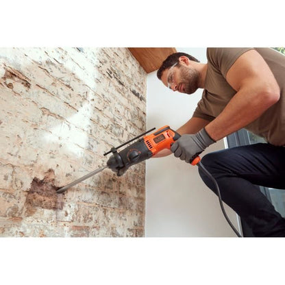 BLACK + DECKER BEHS01-QS HAMMER DRILL SDS + 650 WATTS