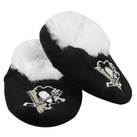 Pittsburgh Penguins NHL Baby Bootie Slipper Large