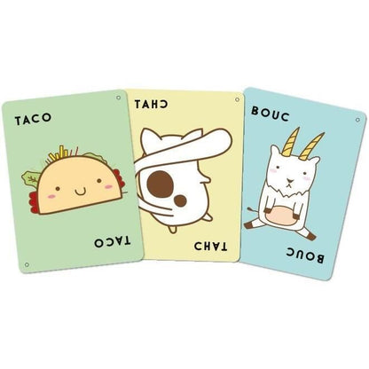 Board game - Blue Orange - Taco Verso Goat Cheese Pizza - Age 8 years - Duration 10 min - Party game