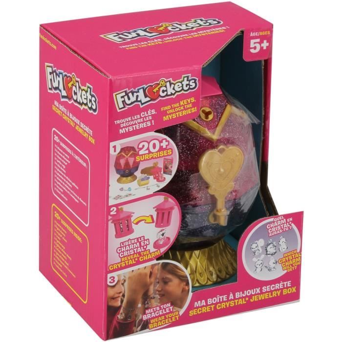 Jewelry Box - KD - Funlockets - My Secret Jewelry Box - Discover over 20 surprises inside
