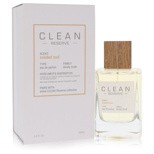 Clean Sueded Oud Eau De Parfum Spray By Clean - Size: 100 ml Eau De Parfum Spray