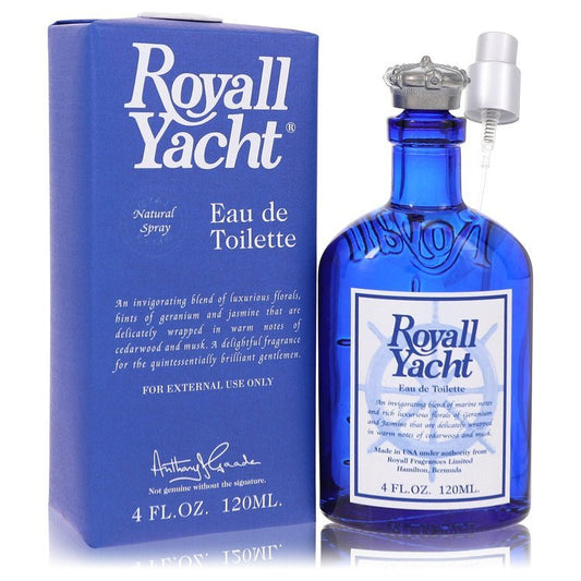 Royall Yacht Eau De Toilette Spray By Royall Fragrances - Size: 120 ml Eau De Toilette Spray