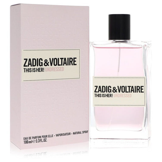 This Is Her Undressed Eau De Parfum Spray By Zadig & Voltaire - Size: 100 ml Eau De Parfum Spray