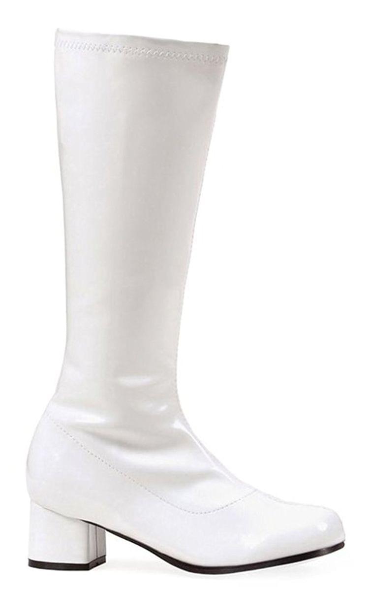 1.75" Heel Children's Gogo Boot White Medium
