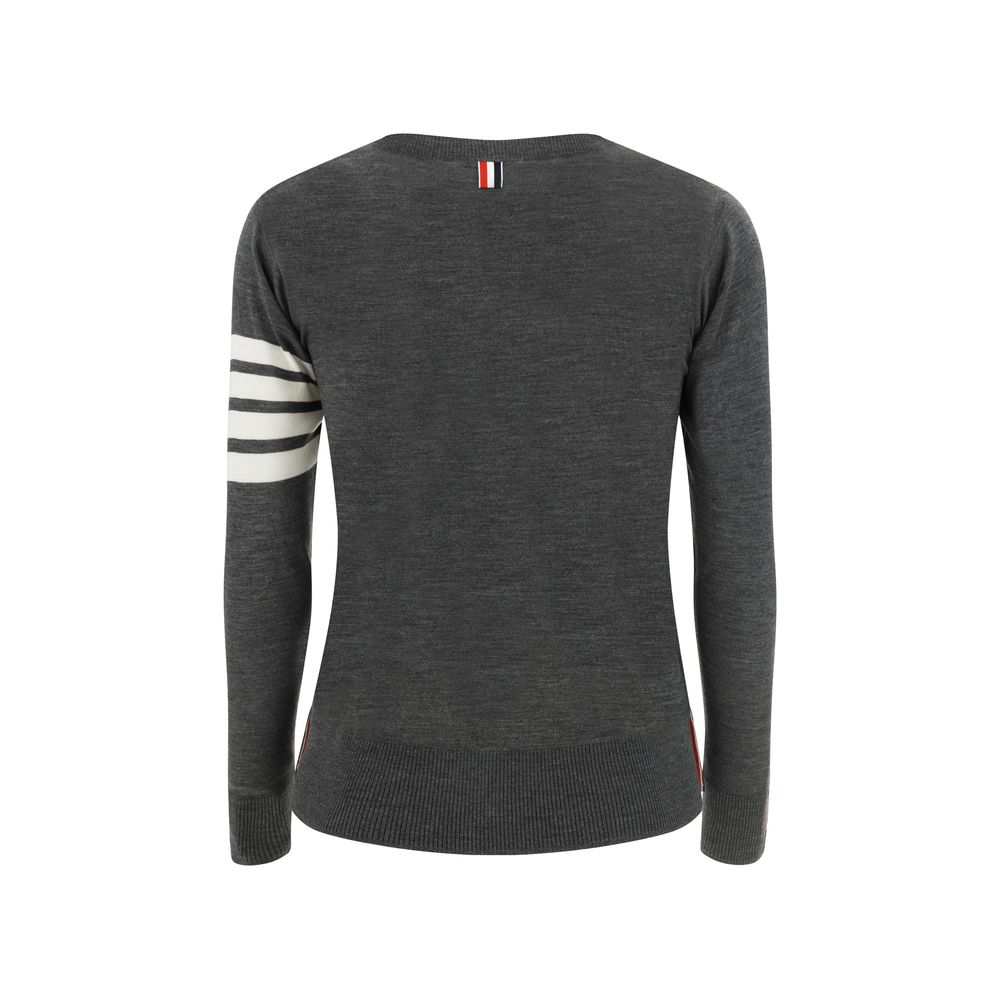 Gray Fleece Wool Sweatshirt