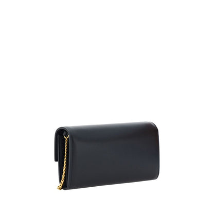 Black Calf Leather Bos Taurus Shoulder Bag