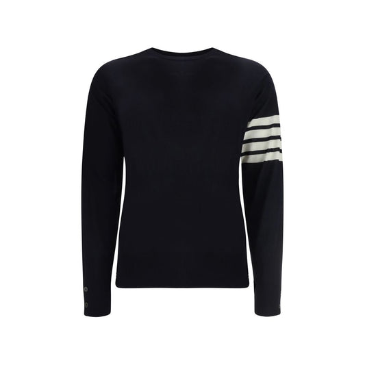 Blue Fleece Wool Sweatshirt