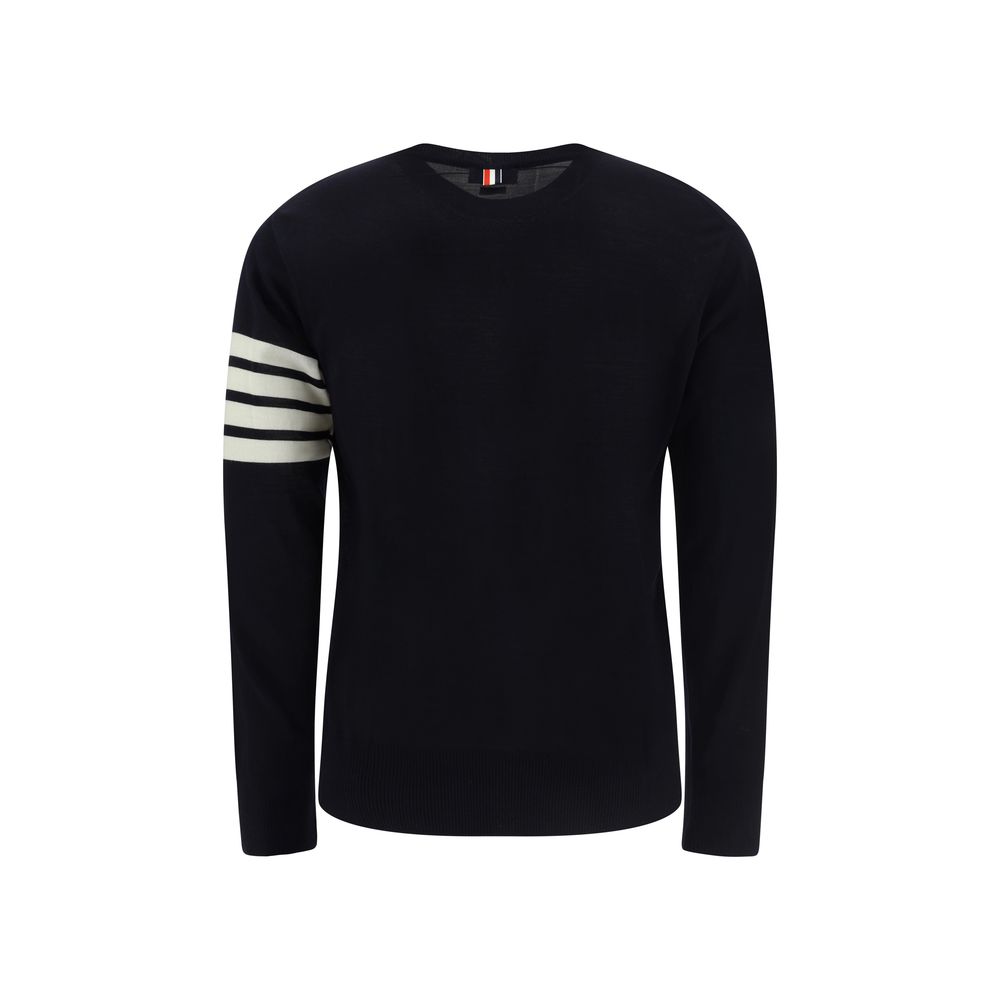 Blue Fleece Wool Sweatshirt