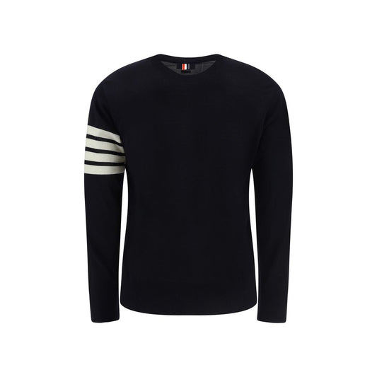 Blue Fleece Wool Sweatshirt