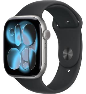 Apple Watch Serie 11 46mm AC/Space Grey SB/Black S/M ITA MEV04QL/A