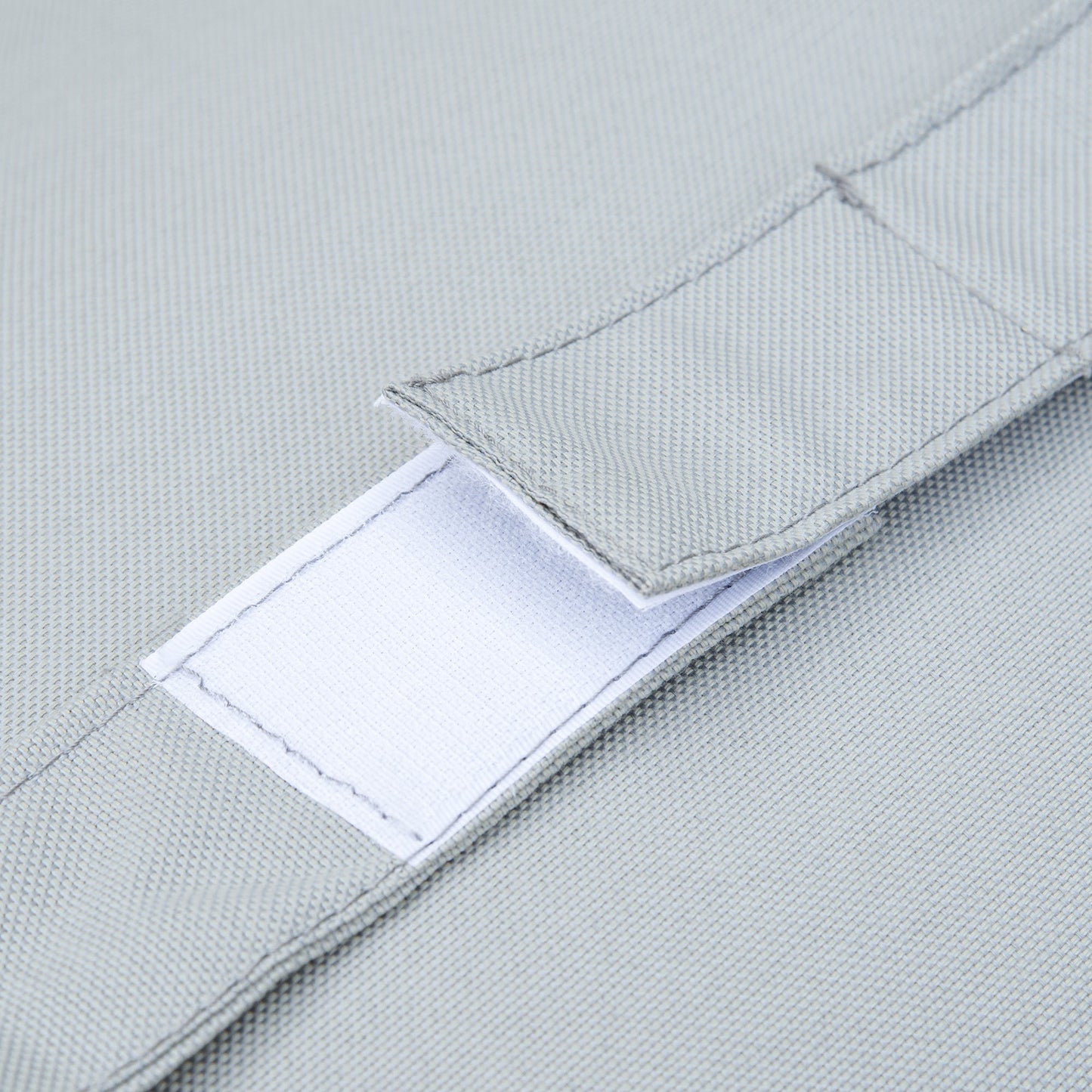 Outsunny Gartenmöbel-Set für 3 Personen mit Beistelltisch Sofa mit Kissen L-Form Outdoor Aluminium Cremeweiß