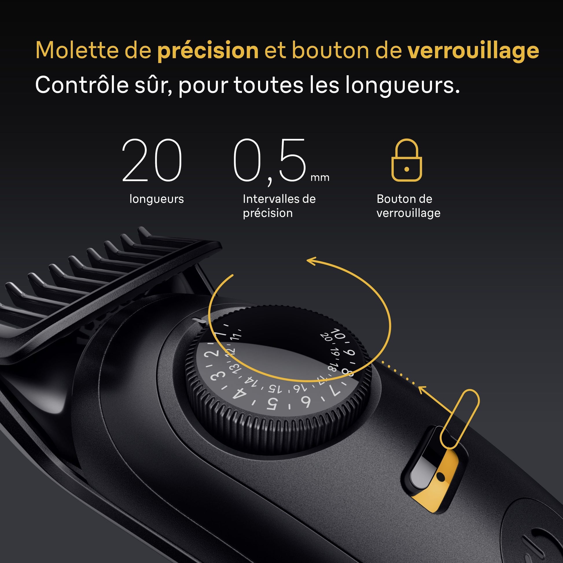 Electric Shaver - BRAUN - Series 5 BT5500 - 120 min battery life - Waterproof - Black