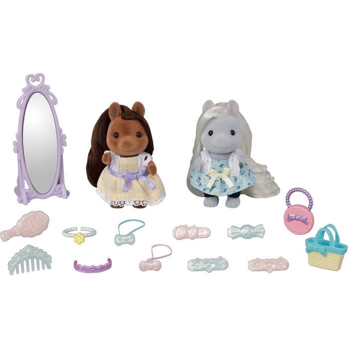 Sylvanian Families - The pony friends and their styling kits