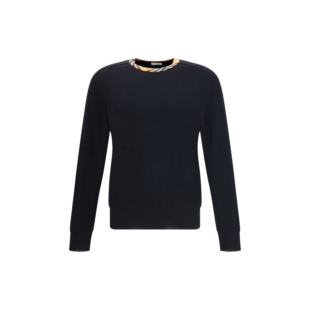 Black Wool Sweatshirt