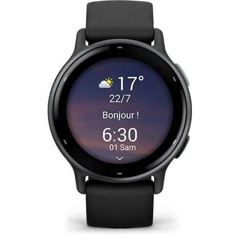 Smartwatch - GARMIN - Vivoactive 5 - Black silicone strap