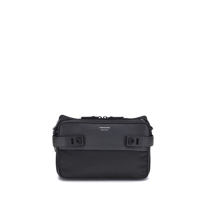 Black Calf Leather Bos Taurus Shoulder Bag