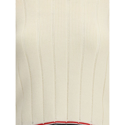Cream Fleece Wool Sweatshirt