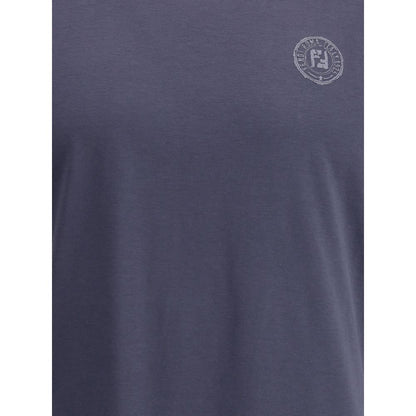 Blue Cotton T-Shirt