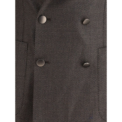 Brown Fleece Wool Clothing