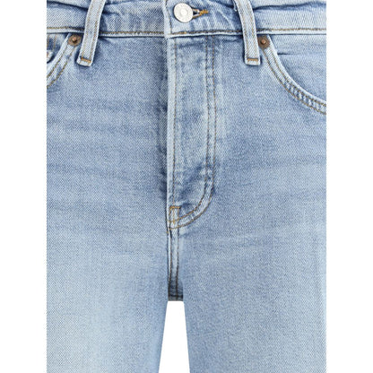 Light Blue Cotton Jeans Denim