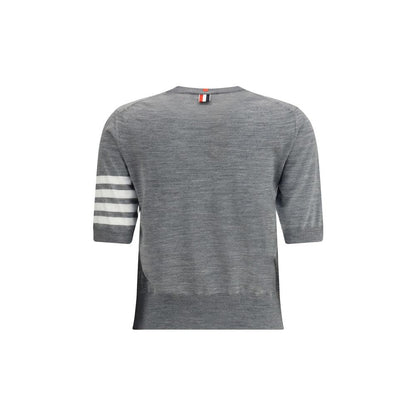 Gray Fleece Wool T-Shirt