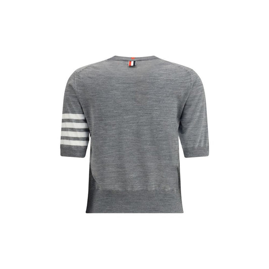 Gray Fleece Wool T-Shirt