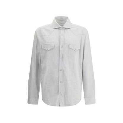 Gray Cotton Shirt