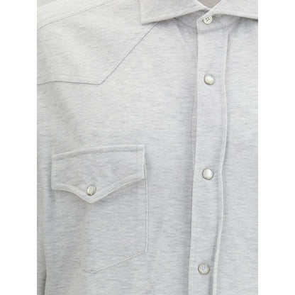 Gray Cotton Shirt