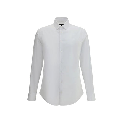 White Cotton Dress Shirt
