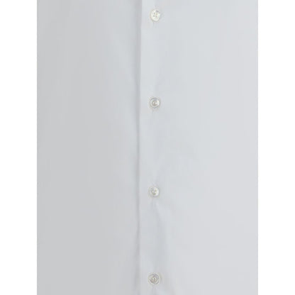 White Cotton Dress Shirt